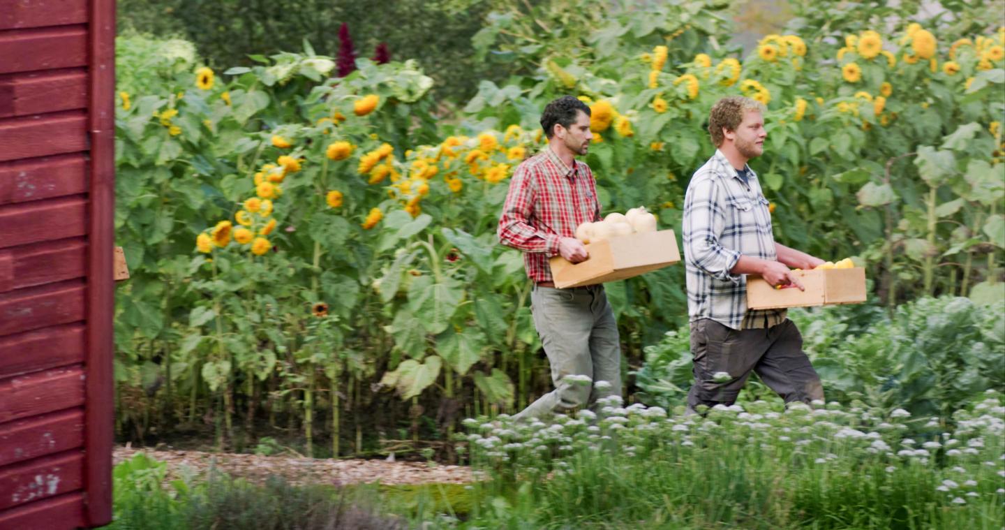 Gardeners working in Kelly Way Gardens